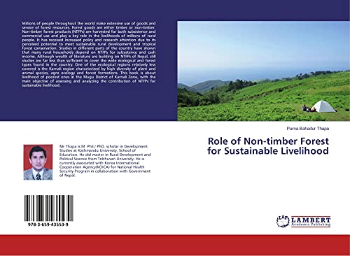 Imagen de archivo de Role of Nontimber Forest for Sustainable Livelihood a la venta por PBShop.store US