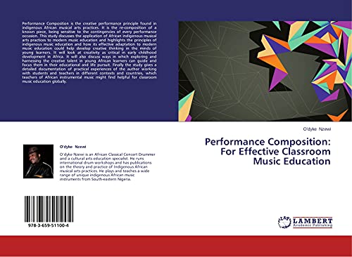 Imagen de archivo de Performance Composition: For Effective Classroom Music Education a la venta por Chiron Media