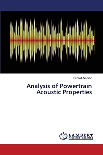 Stock image for Analysis of Powertrain Acoustic Properties for sale by Chiron Media