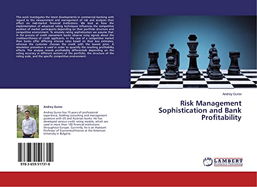 Beispielbild fr Risk Management Sophistication and Bank Profitability zum Verkauf von Chiron Media