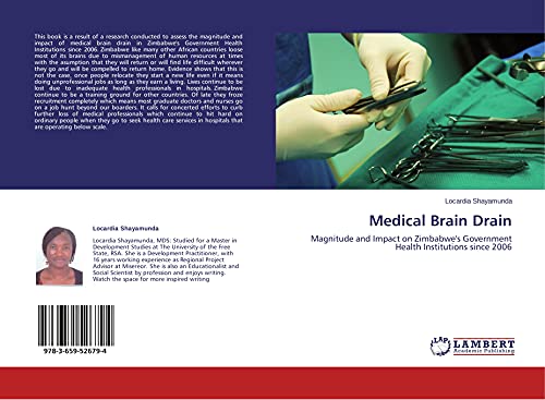 Imagen de archivo de Medical Brain Drain a la venta por Chiron Media