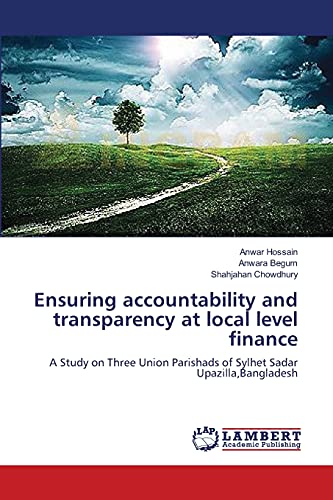 Stock image for Ensuring accountability and transparency at local level finance for sale by Ria Christie Collections