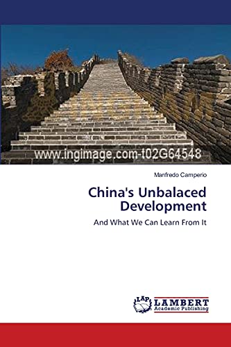 Stock image for China's Unbalaced Development for sale by Chiron Media