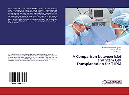 9783659561221: A Comparison between Islet and Stem Cell Transplantation for T1DM