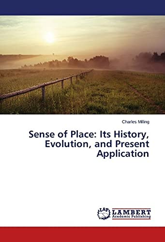 9783659565007: Sense of Place: Its History, Evolution, and Present Application
