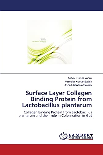 Stock image for Surface Layer Collagen Binding Protein from Lactobacillus plantarum: Collagen Binding Protein from Lactobacillus plantarum and their role in Colonization in Gut for sale by Lucky's Textbooks