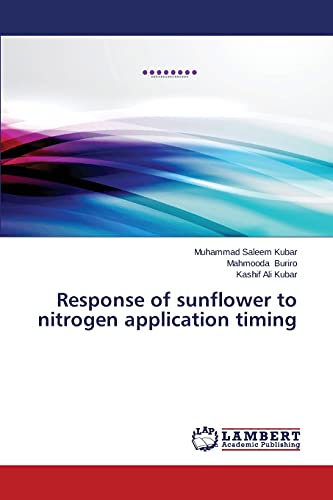 9783659575969: Response of sunflower to nitrogen application timing