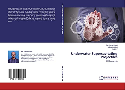 Beispielbild fr Underwater Supercavitating Projectiles: CFD Analysis zum Verkauf von Lucky's Textbooks