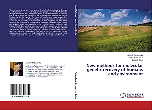 Imagen de archivo de New methods for molecular genetic recovery of humans and environment a la venta por Lucky's Textbooks