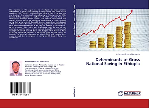 Stock image for Determinants of Gross National Saving in Ethiopia for sale by Lucky's Textbooks
