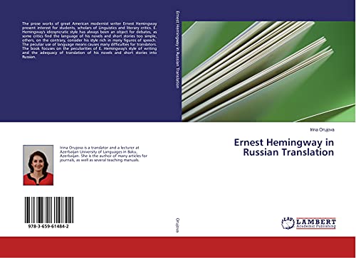 9783659614842: Ernest Hemingway in Russian Translation