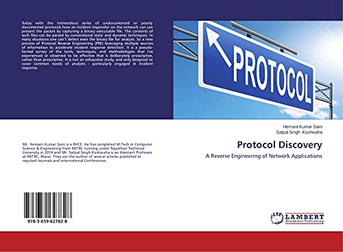 Beispielbild fr Protocol Discovery: A Reverse Engineering of Network Applications zum Verkauf von Lucky's Textbooks