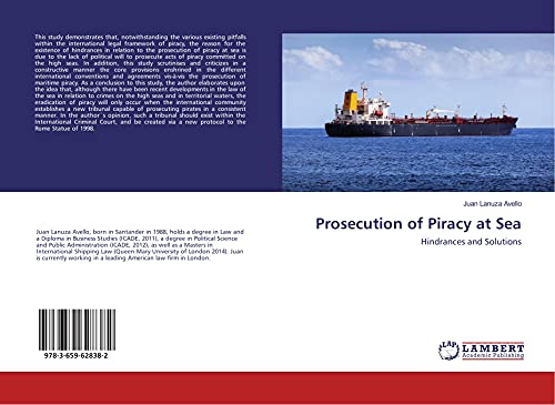 9783659628382: Prosecution of Piracy at Sea: Hindrances and Solutions