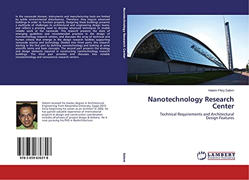 Stock image for Nanotechnology Research Center: Technical Requirements and Architectural Design Features for sale by Revaluation Books