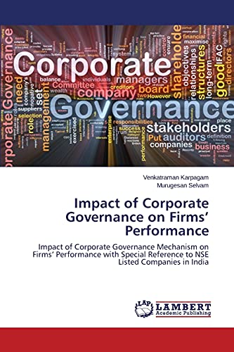 Stock image for Impact of Corporate Governance on Firms' Performance for sale by Lucky's Textbooks