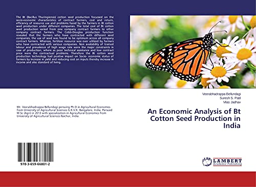 9783659668012: An Economic Analysis of Bt Cotton Seed Production in India