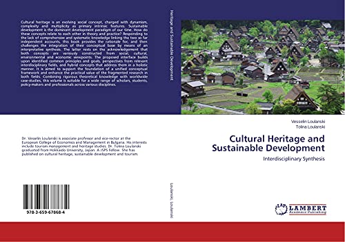 9783659678684: Cultural Heritage and Sustainable Development: Interdisciplinary Synthesis
