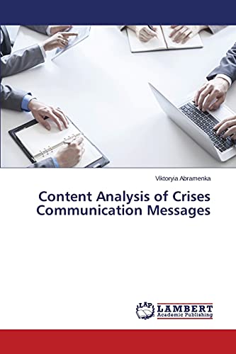 Stock image for Content Analysis of Crises Communication Messages for sale by Chiron Media