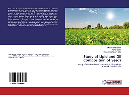 Stock image for Study of Lipid and Oil Composition of Seeds for sale by Lucky's Textbooks