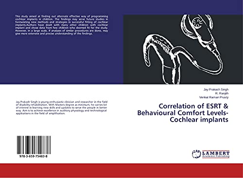9783659754838: Correlation of ESRT & Behavioural Comfort Levels- Cochlear implants
