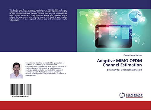 Imagen de archivo de Adaptive MIMO OFDM Channel Estimation: Best way for Channel Estimation a la venta por Lucky's Textbooks