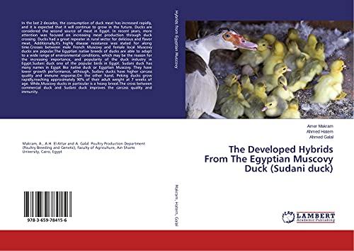 Stock image for The Developed Hybrids From The Egyptian Muscovy Duck (Sudani duck) for sale by Revaluation Books