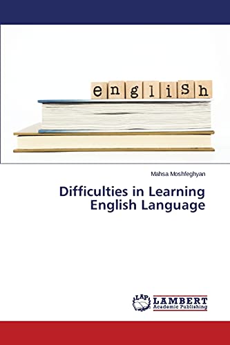 9783659805356: Difficulties in Learning English Language