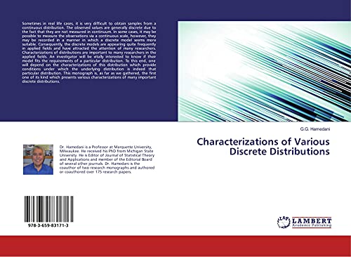 9783659831713: Characterizations of Various Discrete Distributions