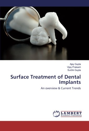 9783659833649: Surface Treatment of Dental Implants: An overview & Current Trends
