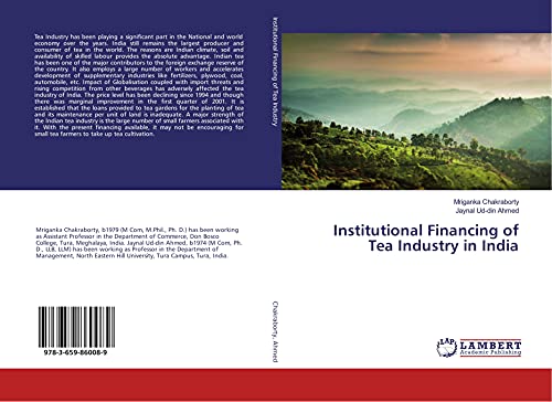 Stock image for Institutional Financing of Tea Industry in India for sale by Revaluation Books
