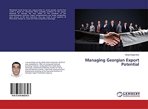 Imagen de archivo de Managing Georgian Export Potential a la venta por Revaluation Books