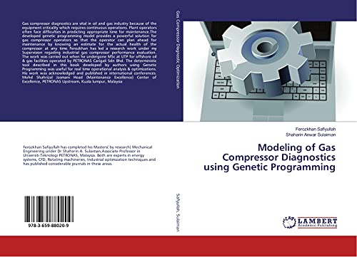 Imagen de archivo de Modeling of Gas Compressor Diagnostics using Genetic Programming a la venta por Revaluation Books