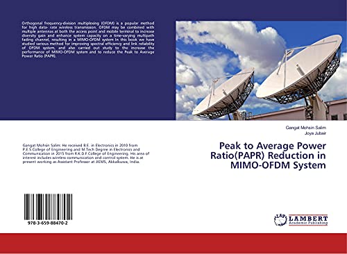 9783659884702: Peak to Average Power Ratio(PAPR) Reduction in MIMO-OFDM System