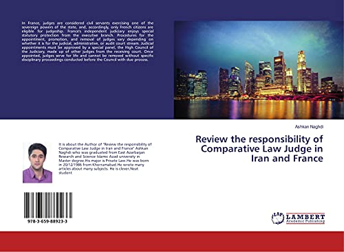 Imagen de archivo de Review the responsibility of Comparative Law Judge in Iran and France a la venta por Revaluation Books