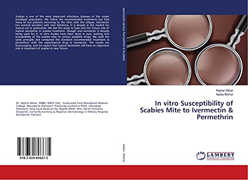 Beispielbild fr In vitro Susceptibility of Scabies Mite to Ivermectin & Permethrin zum Verkauf von Buchpark