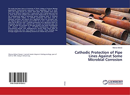 9783659910562: Cathodic Protection of Pipe Lines Against Some Microbial Corrosion