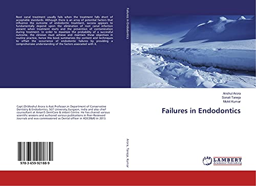 9783659921889: Failures in Endodontics