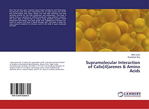 Imagen de archivo de Supramolecular Interaction of Calix[4] arenes & Amino Acids a la venta por Revaluation Books