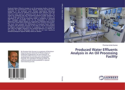 Produced Water Effluents Analysis in An Oil Processing Facility - Ihunwo, Promise Uche