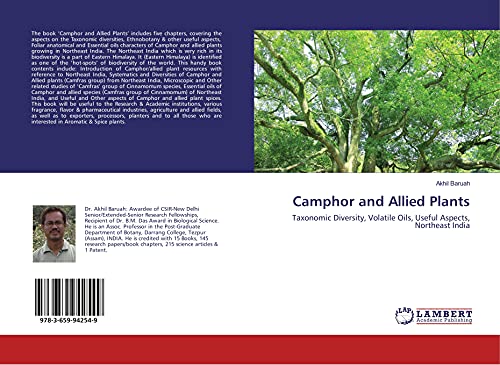 9783659942549: Camphor and Allied Plants: Taxonomic Diversity, Volatile Oils, Useful Aspects, Northeast India