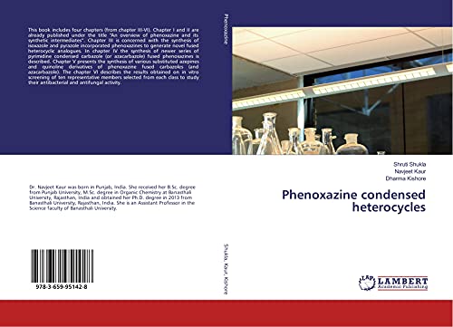 Beispielbild fr Phenoxazine condensed heterocycles zum Verkauf von Revaluation Books
