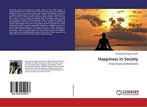 9783659952043: Happiness in Society: Hindu Scriptural Revelations