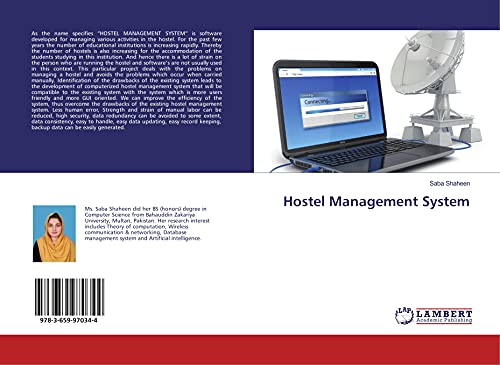 Imagen de archivo de Hostel Management System a la venta por Revaluation Books