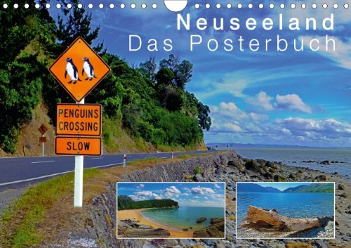 9783660121827: Neuseeland - Das Posterbuch (Posterbuch DIN A4 quer): Eine zwlfseitige Reise durch paradiesische Landschaften der zwei Inseln Aotearoas - dem Land ... Wolke - Neuseeland Posterbuch, 14 Seiten