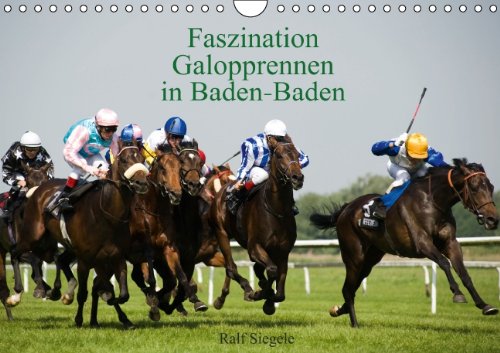 9783660332377: Faszination galopprennen en Baden-Baden – Autor: SIEGELE Ralf