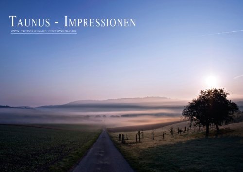 9783660476026: Taunus-Impressionen (Posterbuch DIN A2 quer): Jahreszeiten im Taunus (Posterbuch, 14 Seiten)