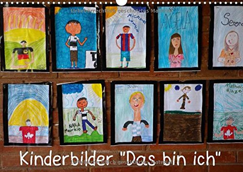 9783660718799: Kinderbilder Das Bin Ich Wandkalende