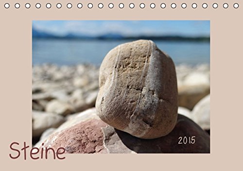 9783660743302: Steine Tischkalender 2015 Din A5 Quer