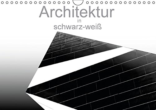 9783660982268: Architektur in Schwarzwei Wandkalend