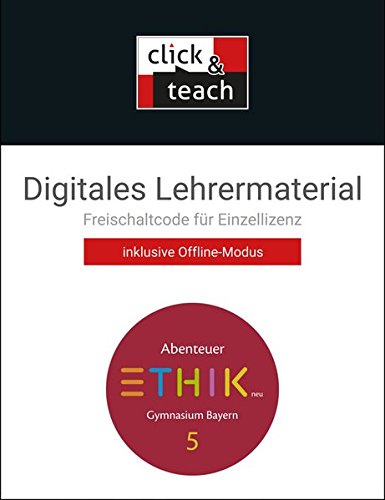Beispielbild fr Abenteuer Ethik 5 neu click & teach Box Bayern : Digitales Lehrermaterial (Karte mit Freischaltcode) zum Verkauf von Buchpark